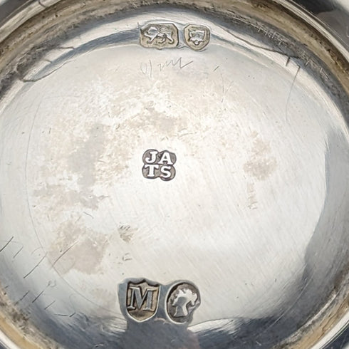 1887 British Antique Sterling Silver Mug 178g John Aldwinckle & Thomas Slater